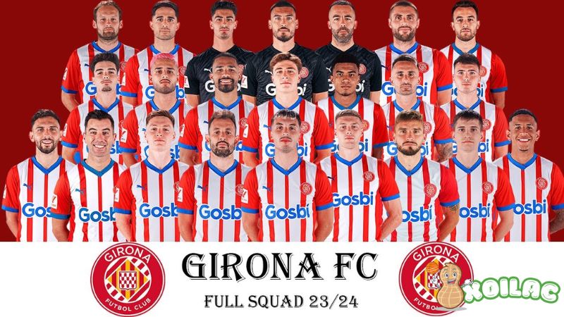 Danh sách đội hình thi đấu của Girona mùa giải 2023 - 2024